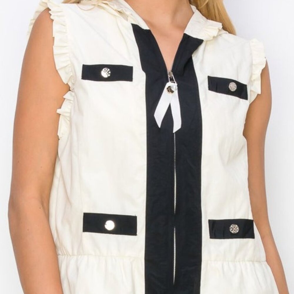 Light Weight Vest with Hoodie